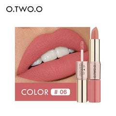 O.TWO.O 2 In 1 Lipstick And Lip gloss - Otwoocosmetics