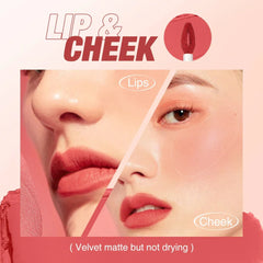 O.TWO.O Velvet Matte Kiss Lip & Cheek Mud