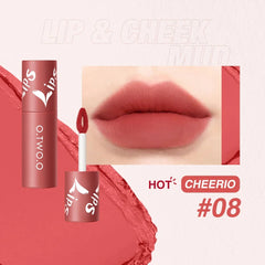 O.TWO.O Velvet Matte Kiss Lip & Cheek Mud