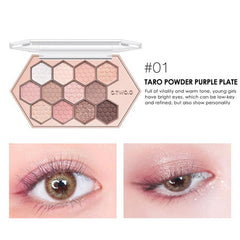 O.TWO.O Honeycomb Diamond Eye Shadow Palette - Otwoocosmetics