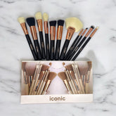 Iconic London 12 Pieces Makeup Brushes Set