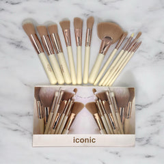 Iconic London 12 Pieces Makeup Brushes Set