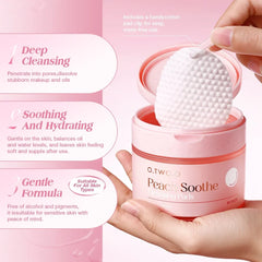 O.TWO.O Peach Soothe Cleansing Pads