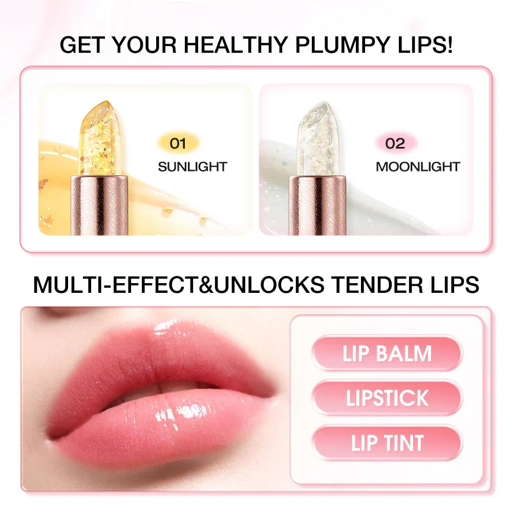 O.TWO.O Gold Foil Jelly Lip Balm