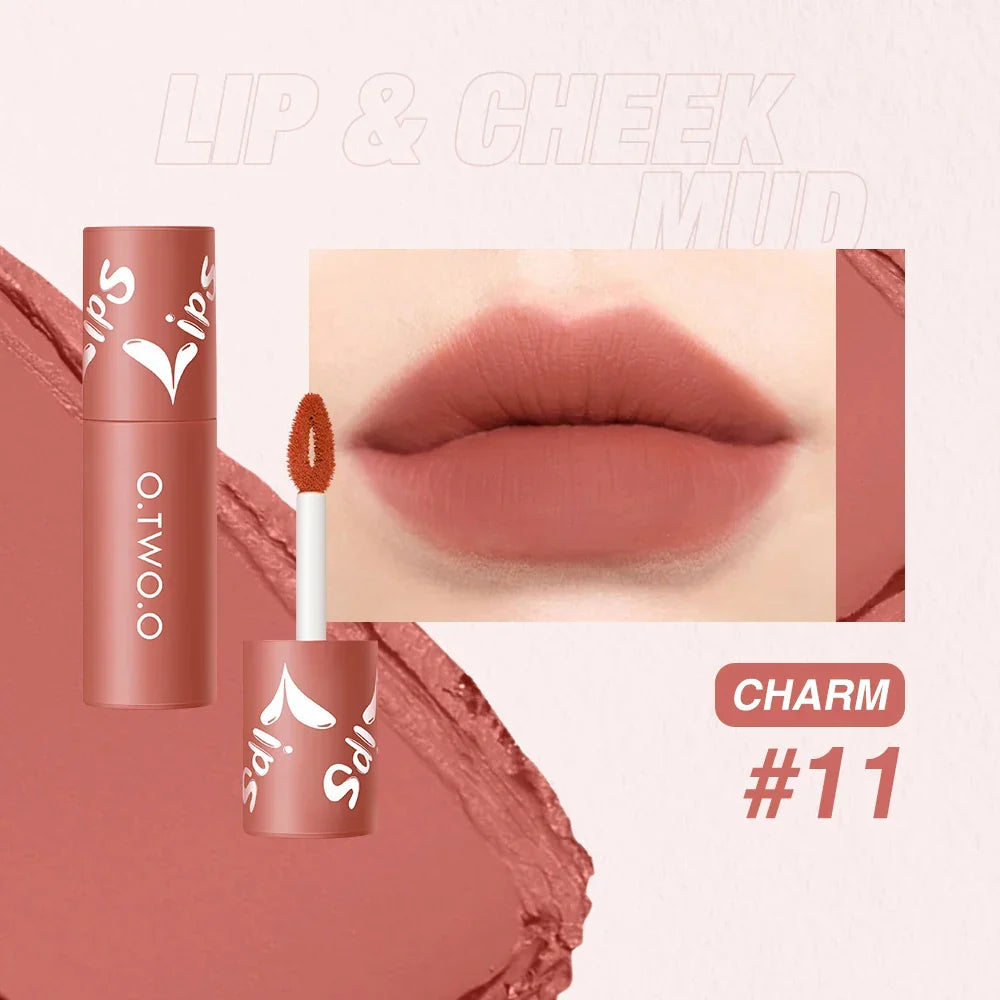 O.TWO.O Velvet Matte Kiss Lip & Cheek Mud