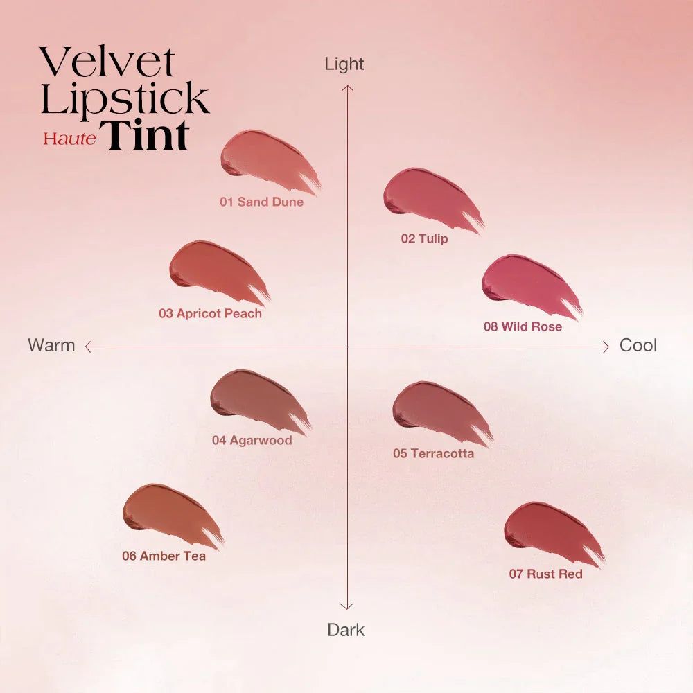 O.TWO.O Iconic Velvet Matte Lipstick
