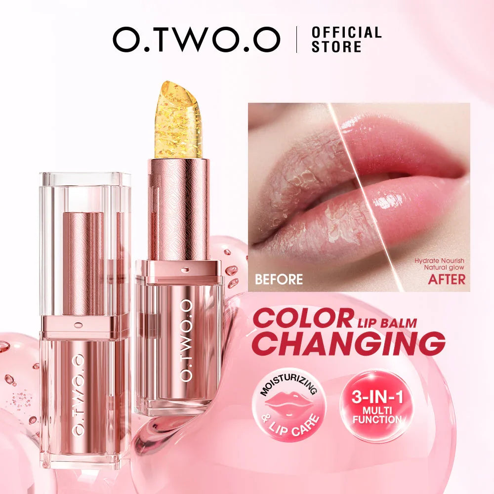O.TWO.O Gold Foil Jelly Lip Balm