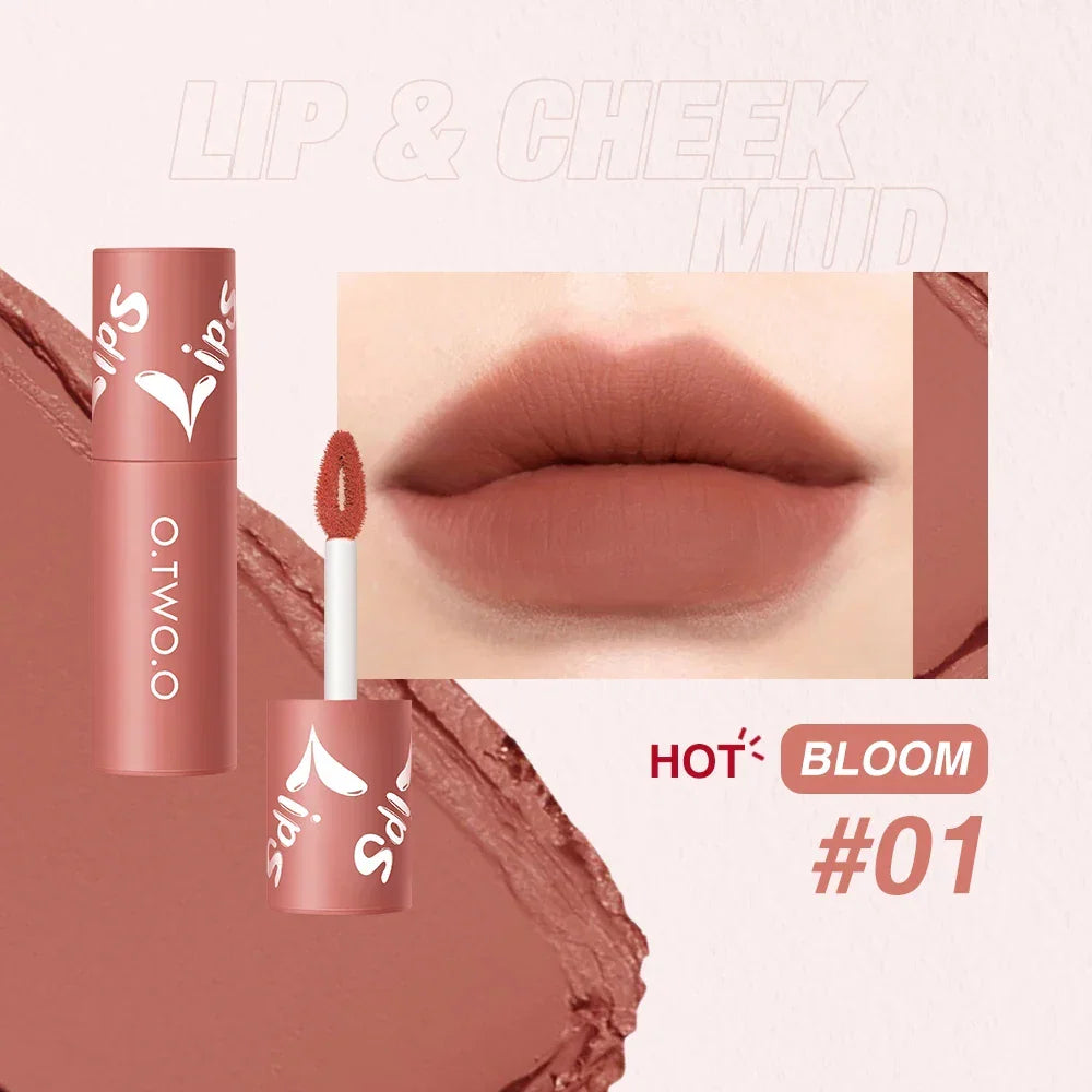 O.TWO.O Velvet Matte Kiss Lip & Cheek Mud