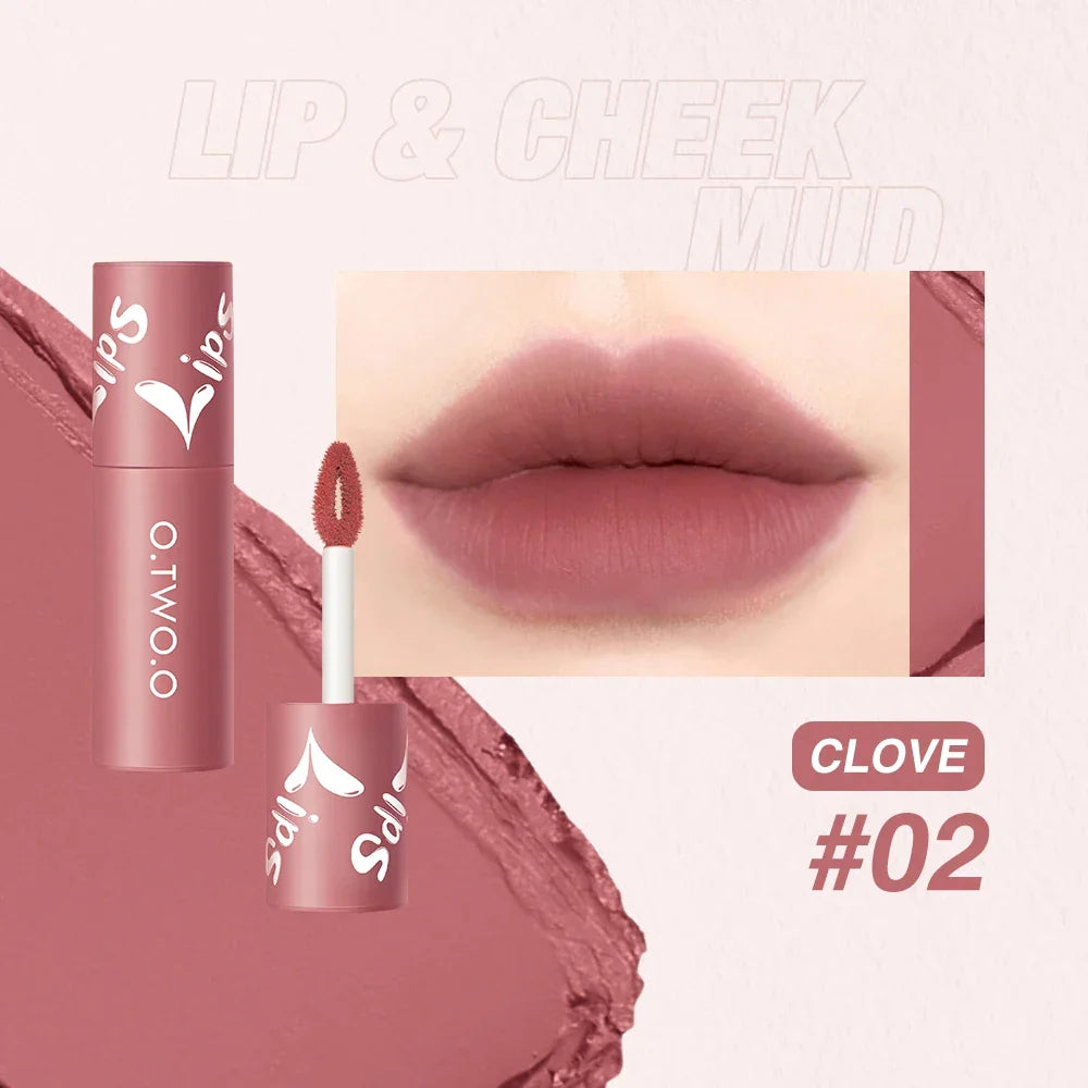 O.TWO.O Velvet Matte Kiss Lip & Cheek Mud