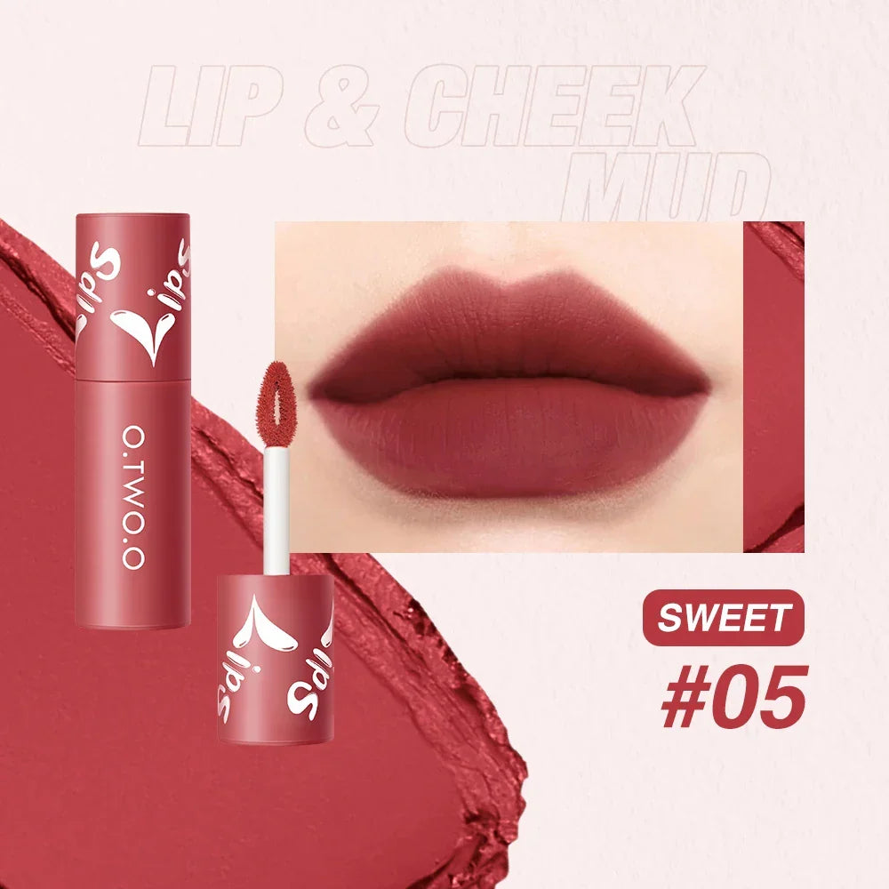 O.TWO.O Velvet Matte Kiss Lip & Cheek Mud