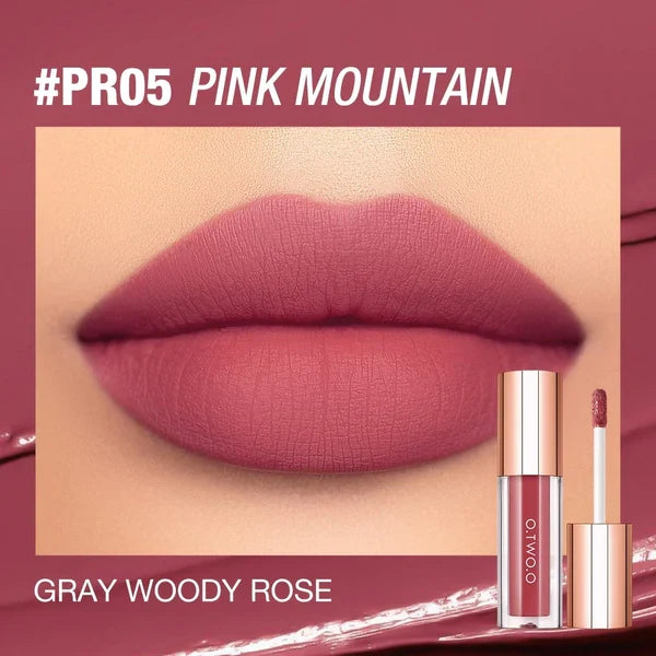 Silky Smooth Finish Matte Perfection Kiss-Proof Matte Lipstick💄