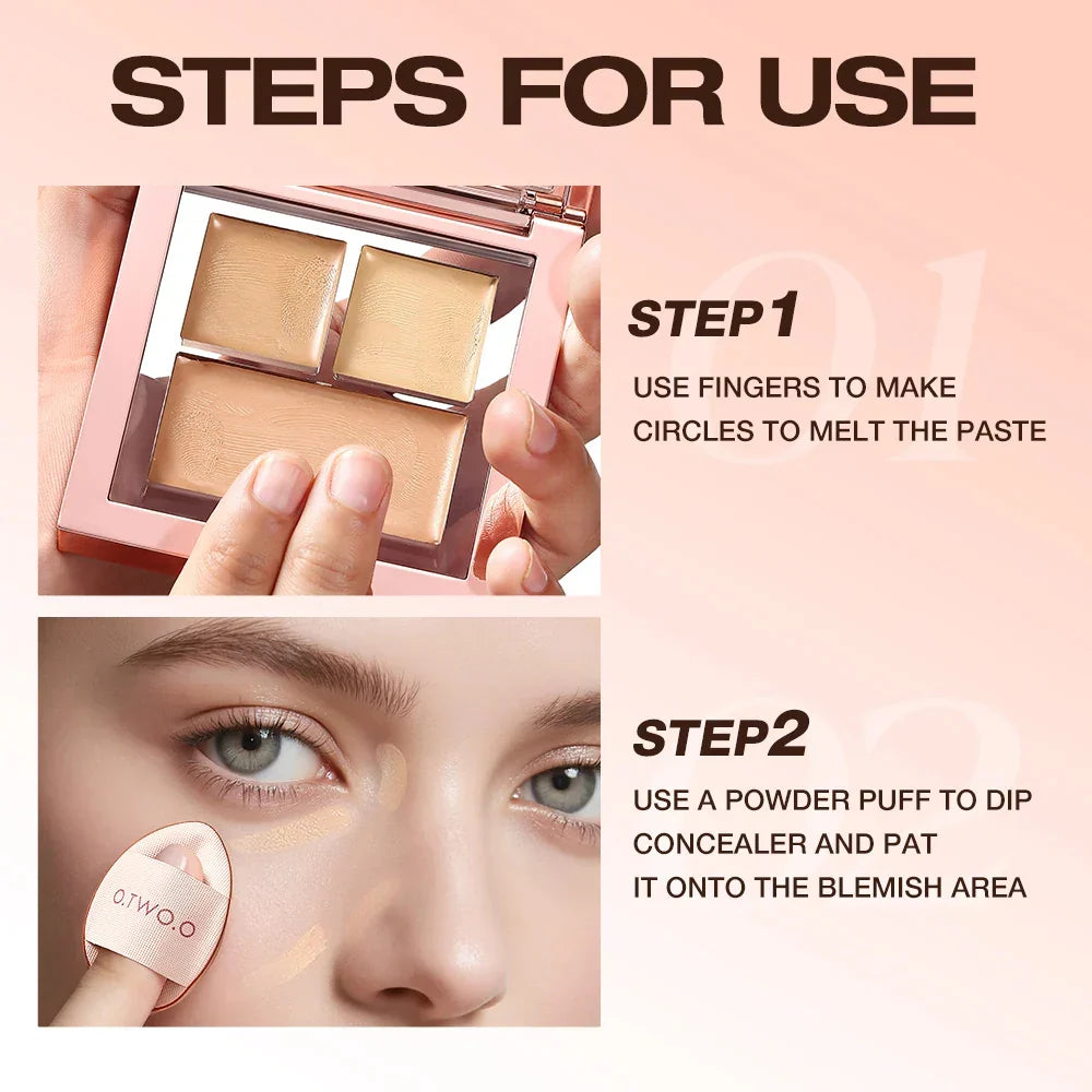 O.TWO.O Haute Creamy Concealer Pallete