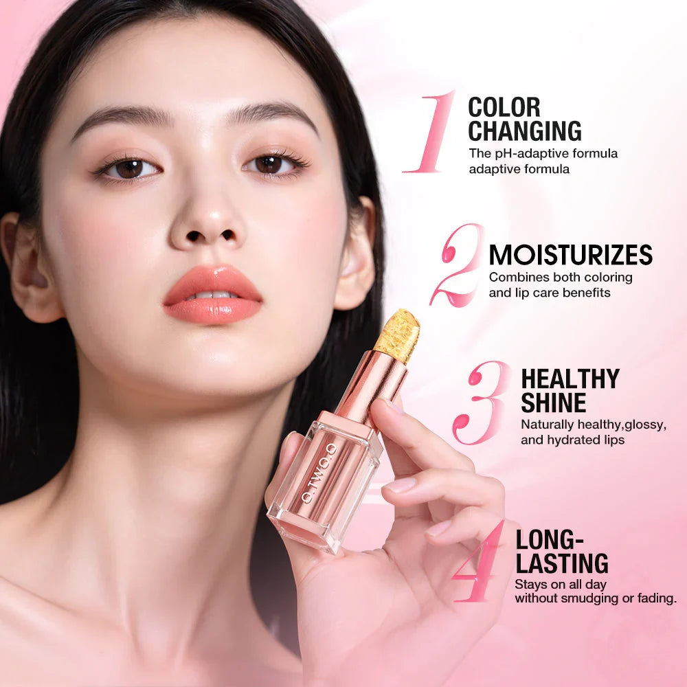 O.TWO.O Gold Foil Jelly Lip Balm