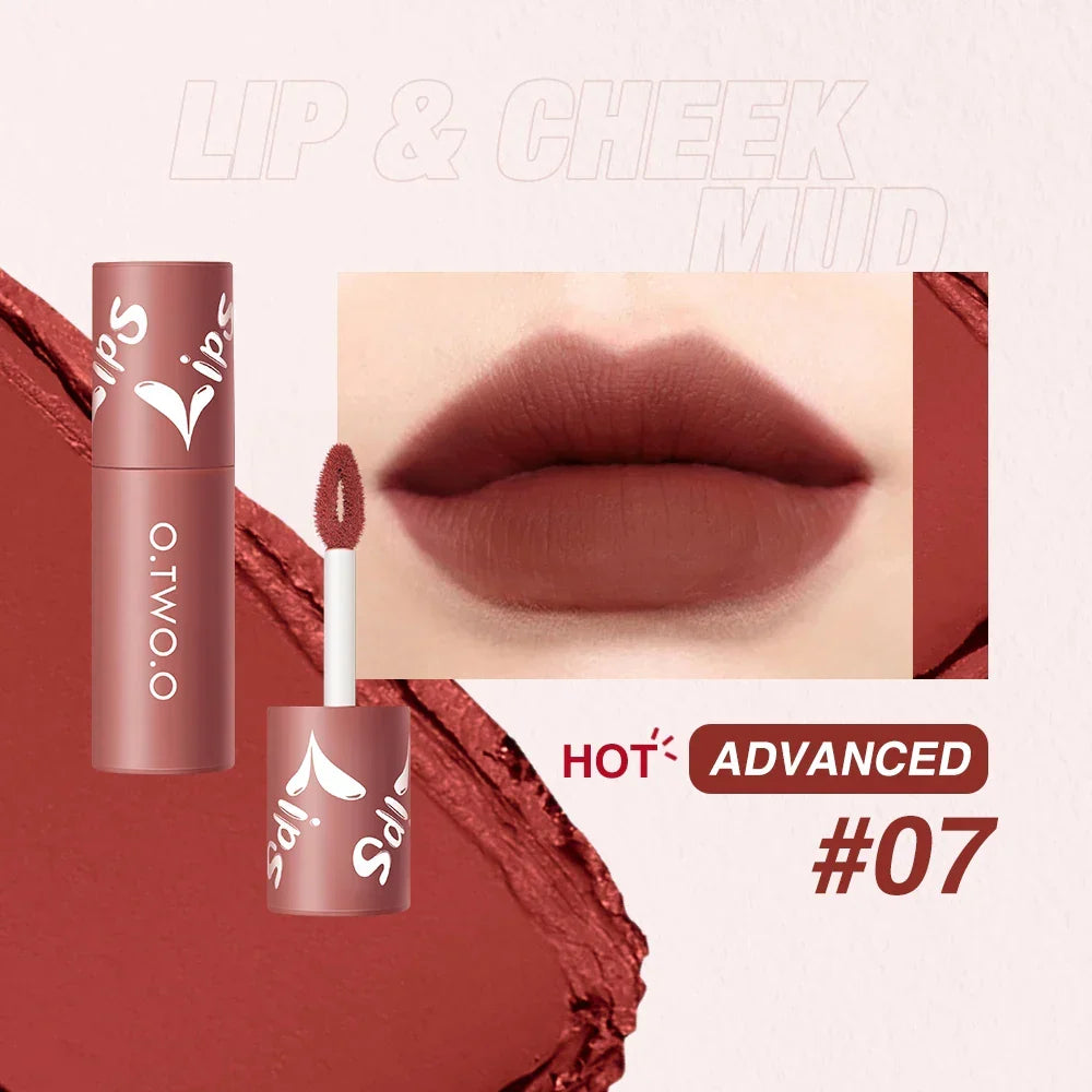 O.TWO.O Velvet Matte Kiss Lip & Cheek Mud