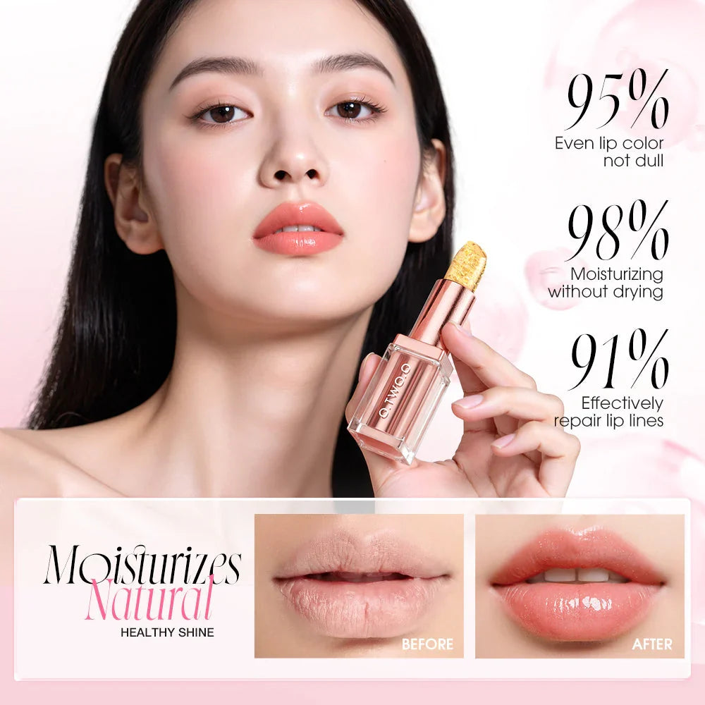 O.TWO.O Gold Foil Jelly Lip Balm