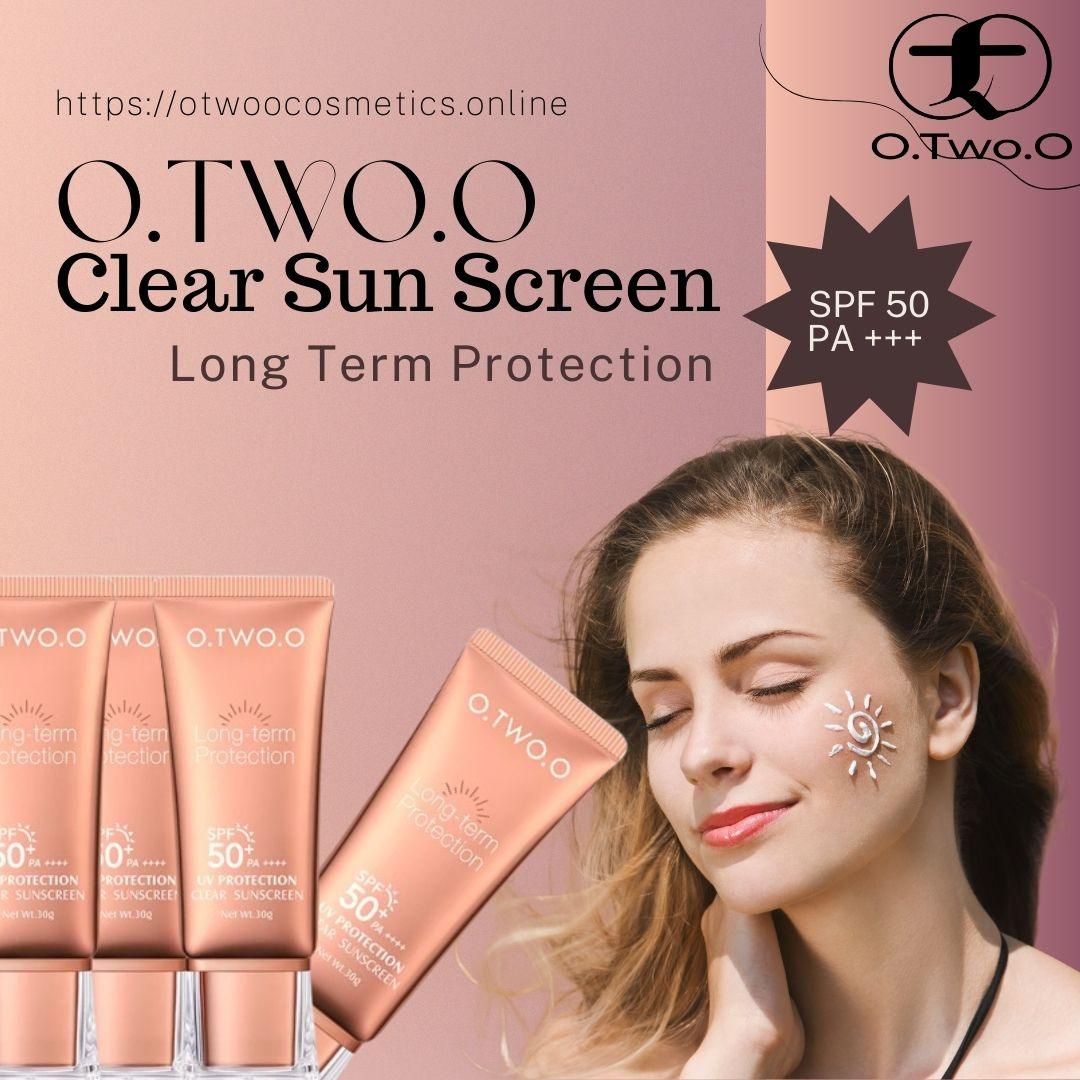 O.TWO.O Suncream Skin Care Sun Protection Lotion SPF 50 - Otwoocosmetics