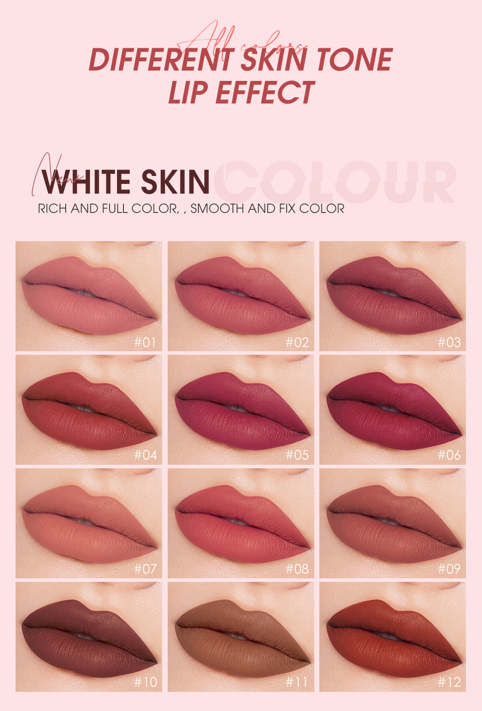 O.TWO.O Velvet Matte Waterproof Lipgloss