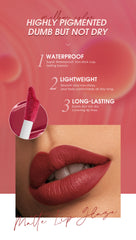 O.TWO.O Velvet Matte Waterproof Lipgloss