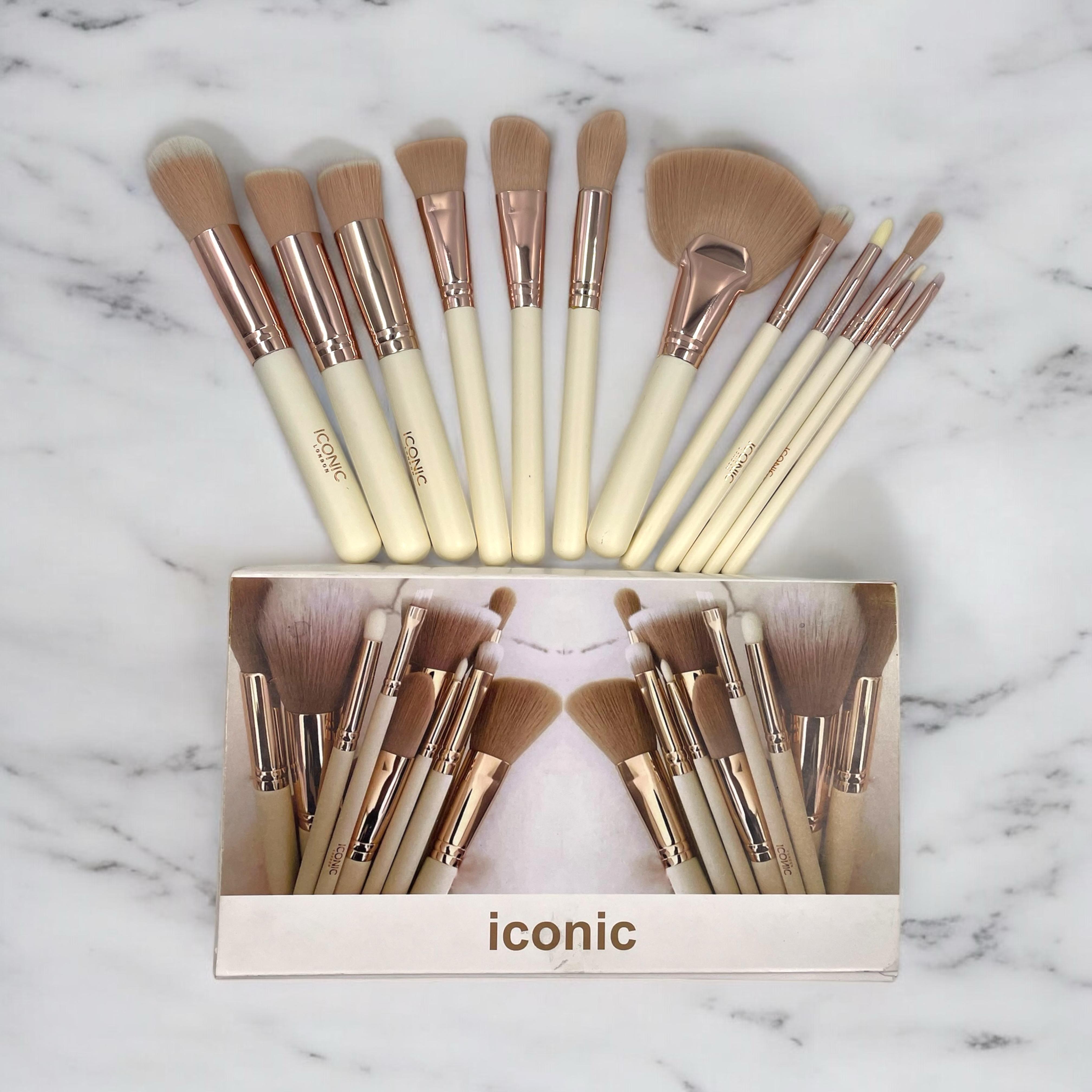 Iconic London 12 Pieces Makeup Brushes Set