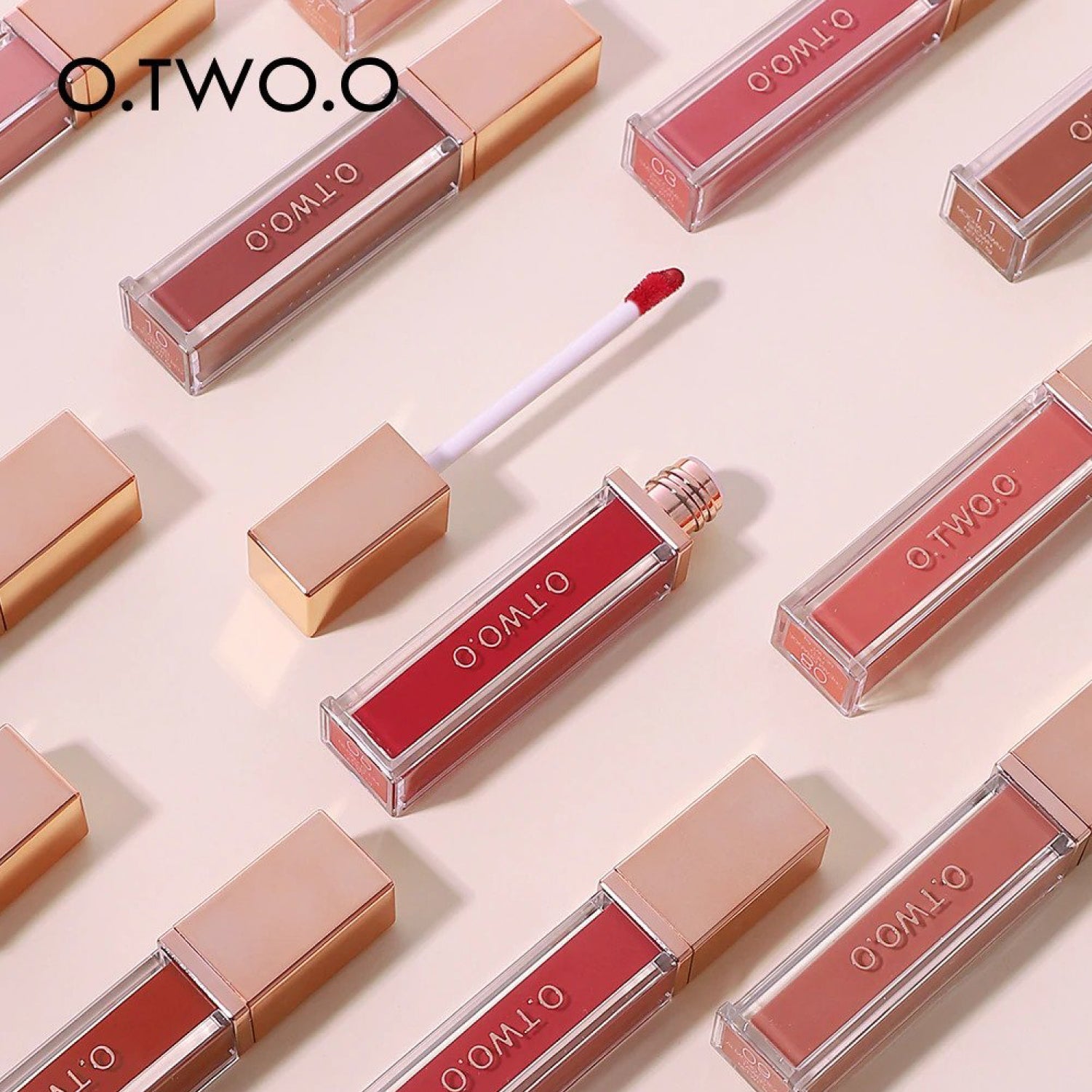O.TWO.O Velvet Matte Waterproof Lipgloss